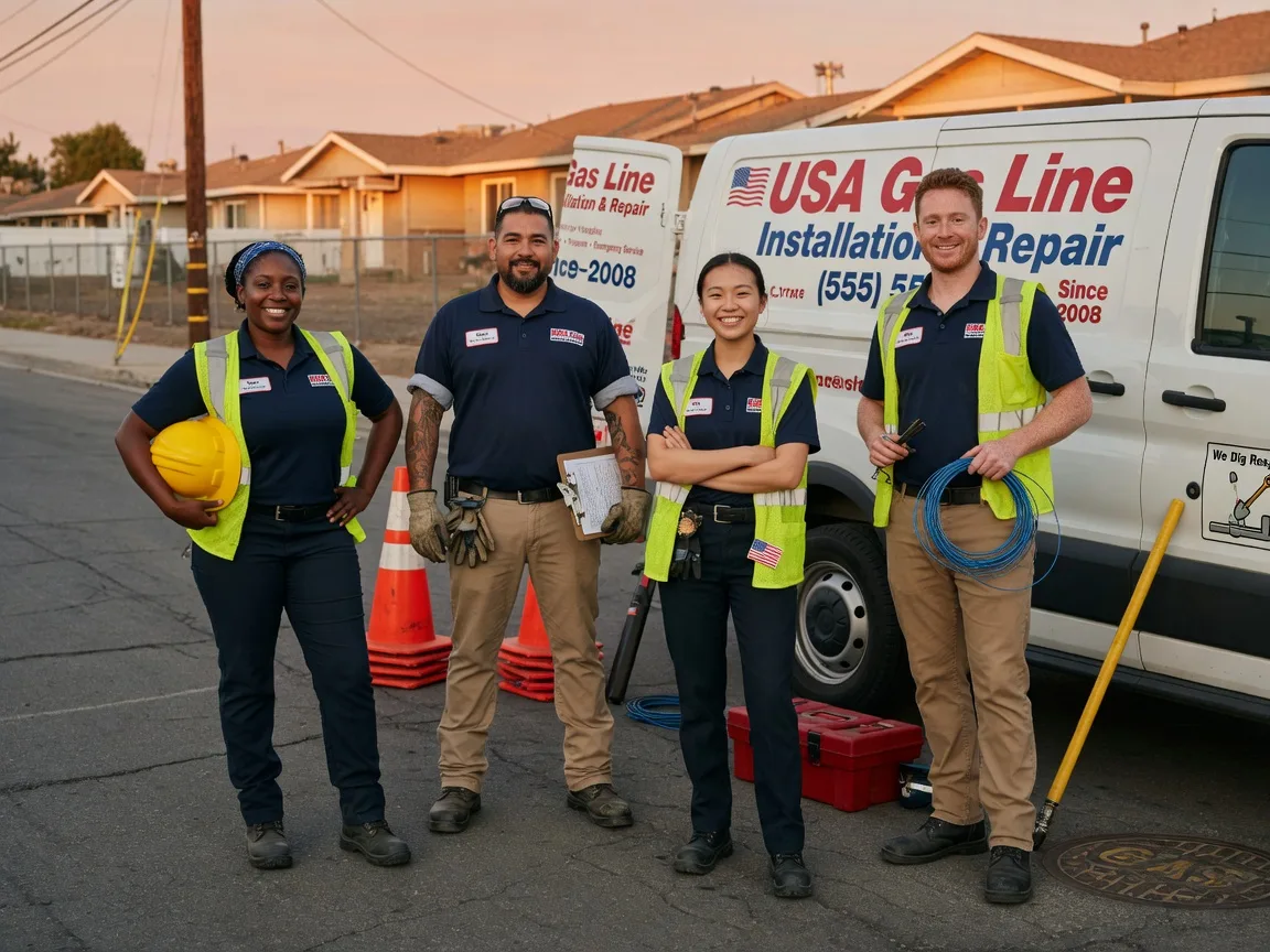 Gas Line Installation company in Hulbert, OK